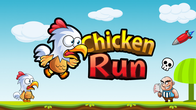 Chicken Run voice controlled game cover