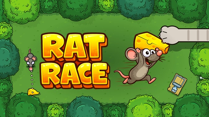 Rat Race voice controlled game cover