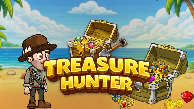 Treasure Hunter voice controlled game cover