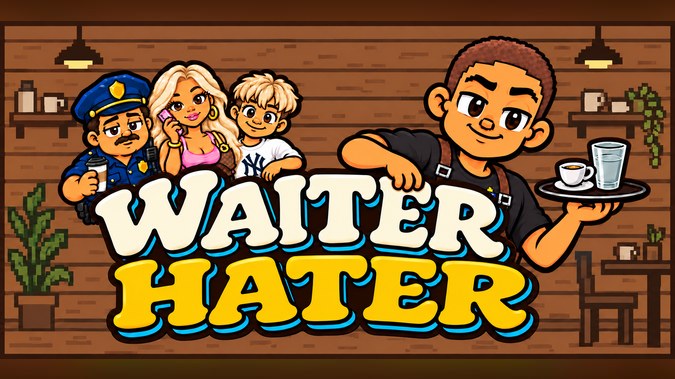 Waiter Hater voice controlled game cover