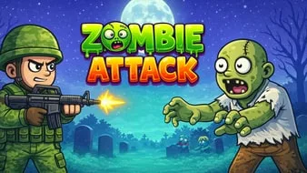 Zombie Attack voice controlled game cover